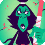 黑夜忍者蒙眼挥刀