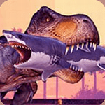 霸王龙vs食人鲨