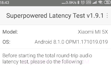 Latency Test(音频延迟测试)v1.9.8截图