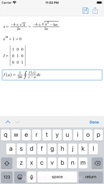 SymEditor数学公式编辑器1.4.13截图