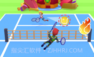 奇怪的网球v1.0.9截图