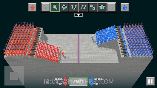 块状布娃娃之战v0.7截图
