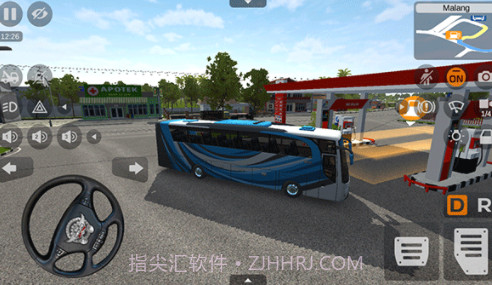 印尼巴士模拟器无限金币版v3.6.8截图