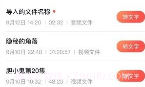 飞兔ai音视频转文字v1.0.12截图