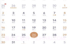 量子日历v28.13截图