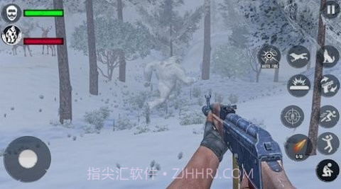 大脚怪猎人雪人夜帝1.11截图