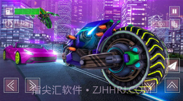 未来混乱城市飞车v1.11截图