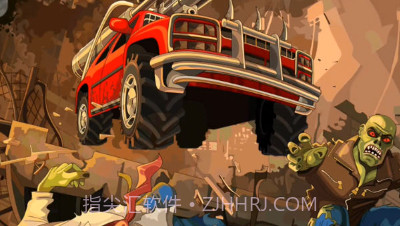 用车撞僵尸路杀启示录v1.0.11截图