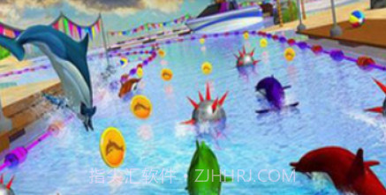 海豚比赛3Dv1.19截图