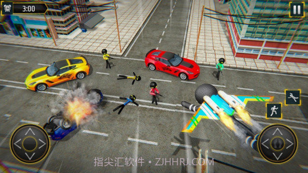 喷气飞行火柴人v1.14截图