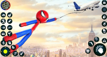 火柴人绳索蜘蛛侠v2.15截图