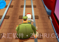 地铁跑酷蓝色金币版v4.04.14截图