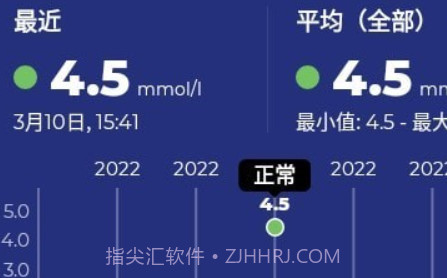 血糖小管家专业版v1.0.22截图