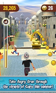 愤怒奶奶跑酷1.5截图