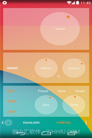 Poweramp透明主题截图4