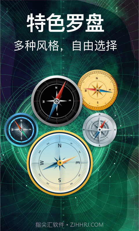 经纬度指南针截图3