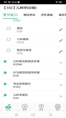 儿科学主治医师截图4