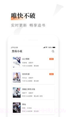 黑莓小说截图3