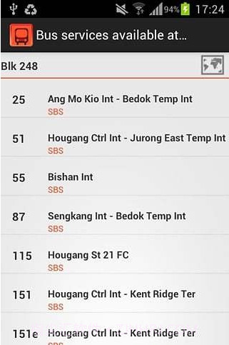 新加坡巴士截图2