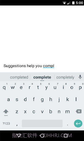 Google 键盘截图1 Google 键盘截图1
