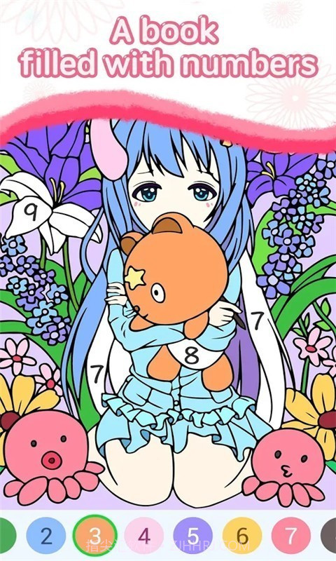 秘密花园暖暖涂色截图1 秘密花园暖暖涂色截图1