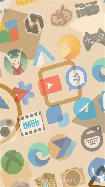 不规则风格图标包截图1