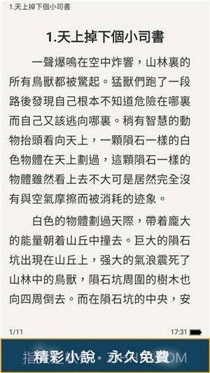 甜橙小說去除广告版截图3 甜橙小說去除广告版截图3