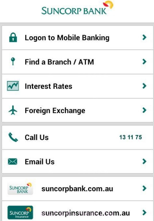 Suncorp Bank截图1 Suncorp Bank截图1