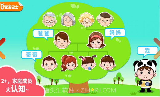 宝宝认家庭成员截图3