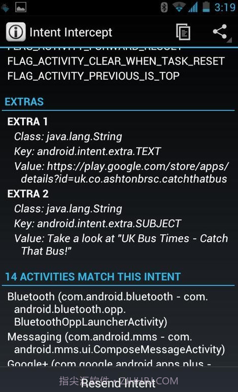 Intent Intercept截图1