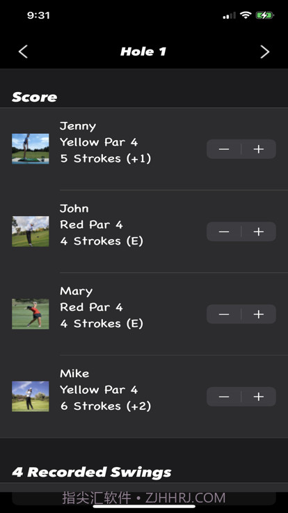 TMG追踪我的高尔夫截图2 TMG追踪我的高尔夫截图2