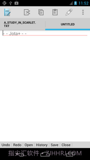 Jota+文本编辑器截图2 Jota+文本编辑器截图2