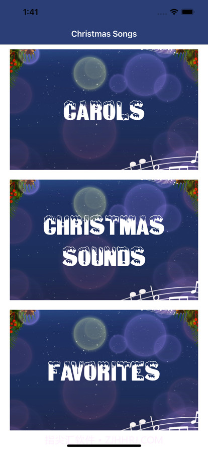 圣诞节歌曲和铃声截图1 圣诞节歌曲和铃声截图1