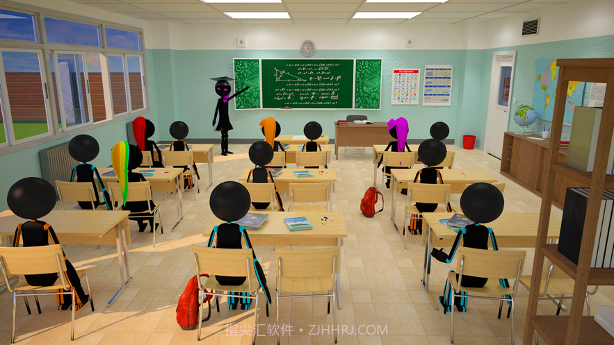 虚拟棍子高中女生截图2