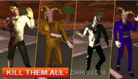 愤怒的小丑狙击戏截图2