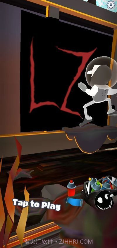 地铁跑酷海底熔岩魔改版截图1