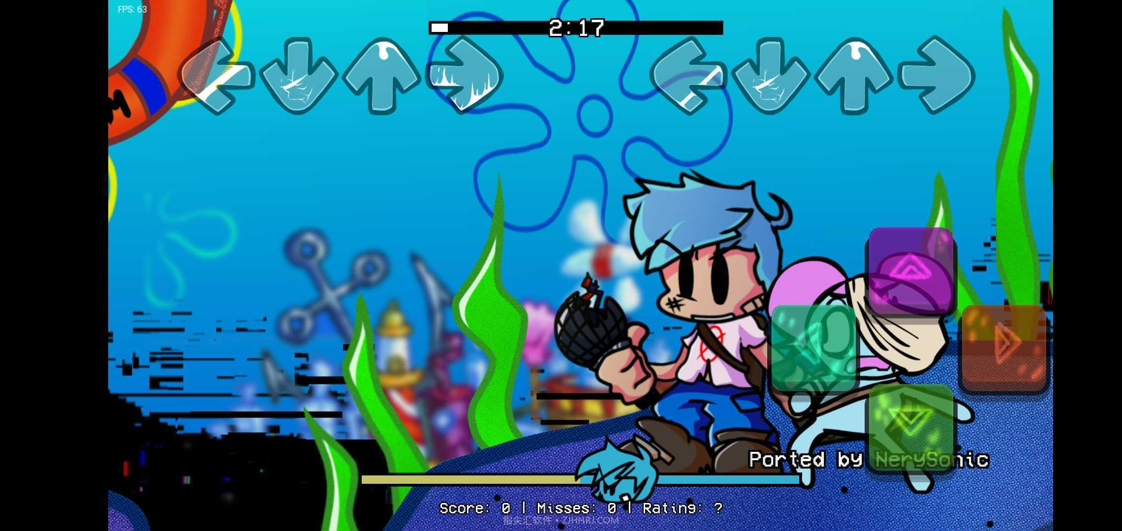 fnf海绵宝宝错误化模组截图1