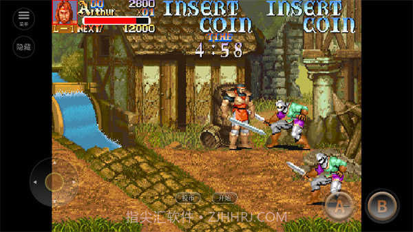 圆桌骑士街机版FC截图2