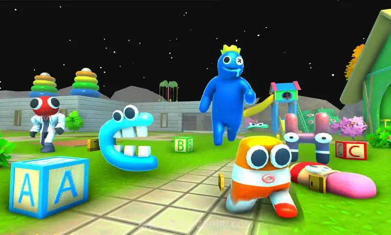 彩虹字母幸存者3D截图4