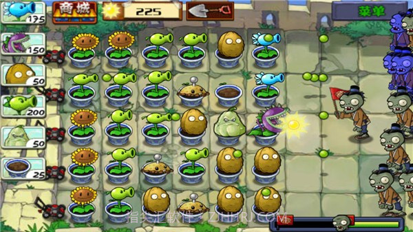 植物大战僵尸长城版截图1