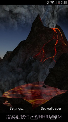 3D火山梦象动态壁纸截图2 3D火山梦象动态壁纸截图2