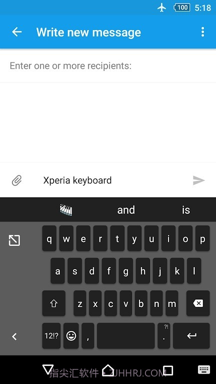 xperia键盘截图3