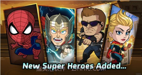 漫威英雄跑酷截图2