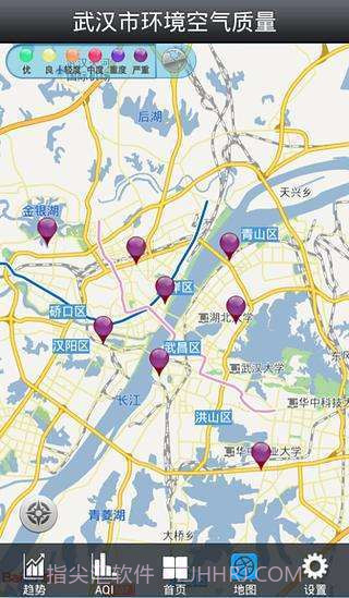 武汉市环境空气质量截图2 武汉市环境空气质量截图2