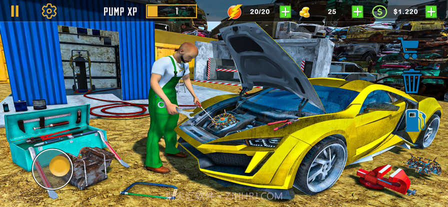 汽车垃圾场模拟器大亨截图3 汽车垃圾场模拟器大亨截图3