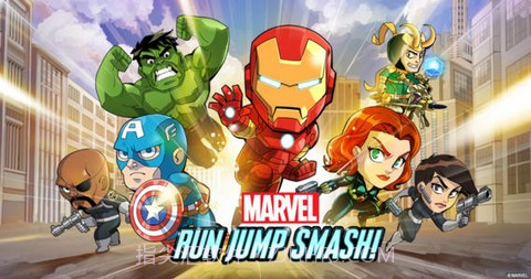 漫威英雄跑酷截图1