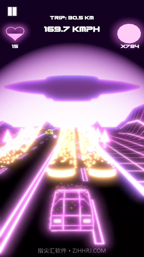 霓虹灯驱动器80年代的怀旧时代截图3