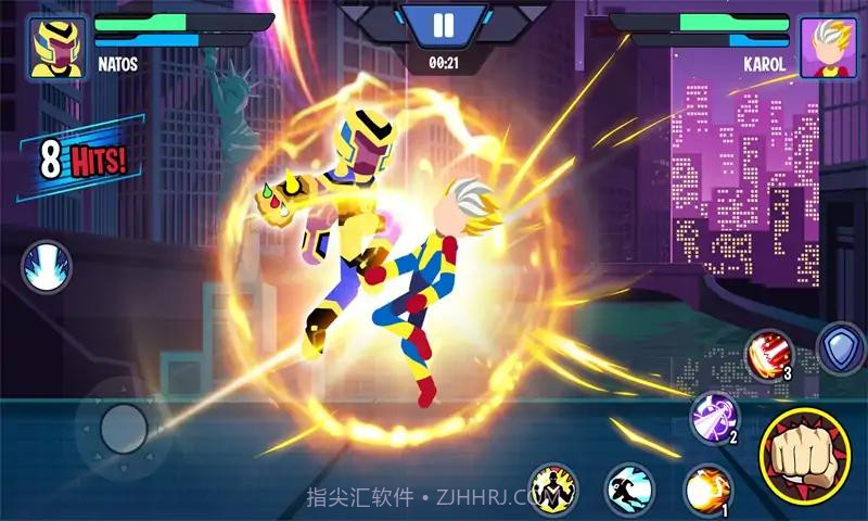 火柴人勇士超级暗影格斗截图4 火柴人勇士超级暗影格斗截图4