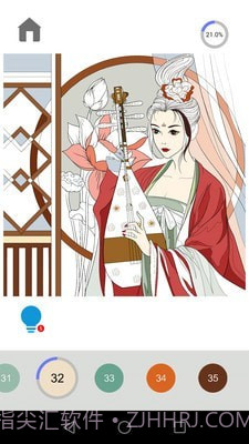 二次元数字涂色截图3