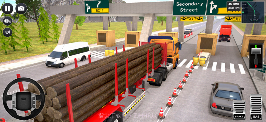 半卡车驾驶模拟器截图3